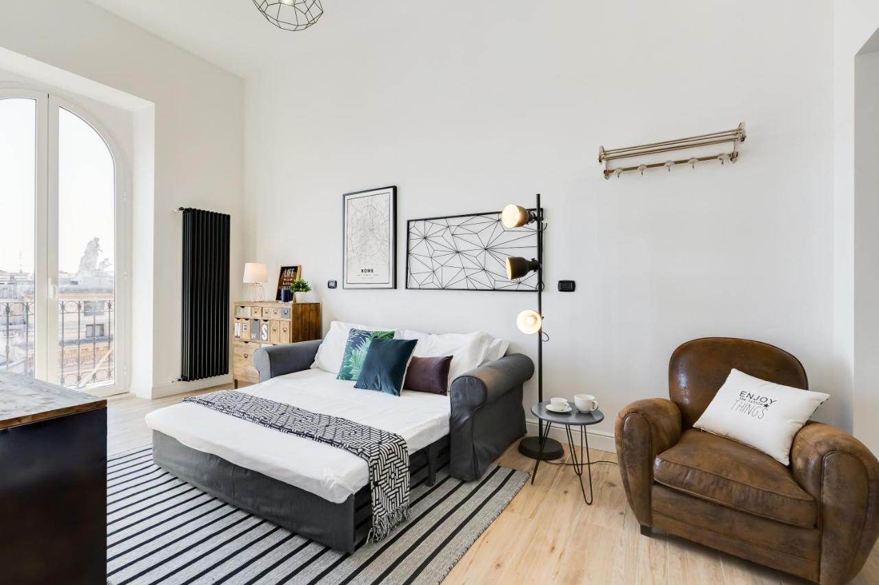 Bmga L Glam Industrial 3-Bed Apartment In Termini Rome Exterior photo