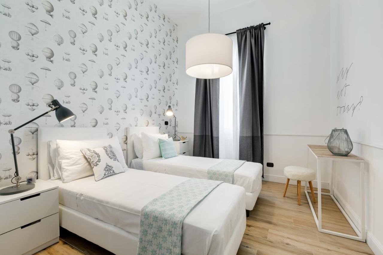 Bmga L Glam Industrial 3-Bed Apartment In Termini Rome Exterior photo