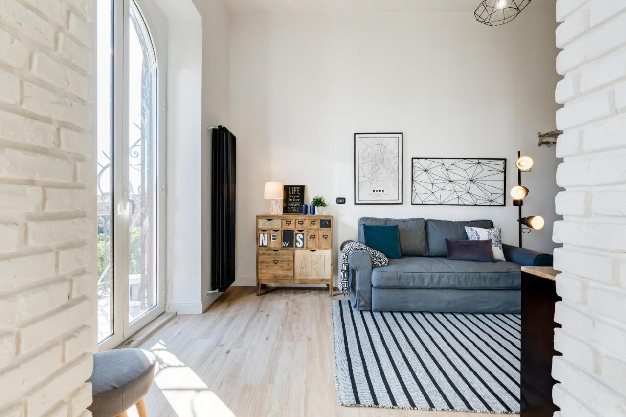 Bmga L Glam Industrial 3-Bed Apartment In Termini Rome Exterior photo