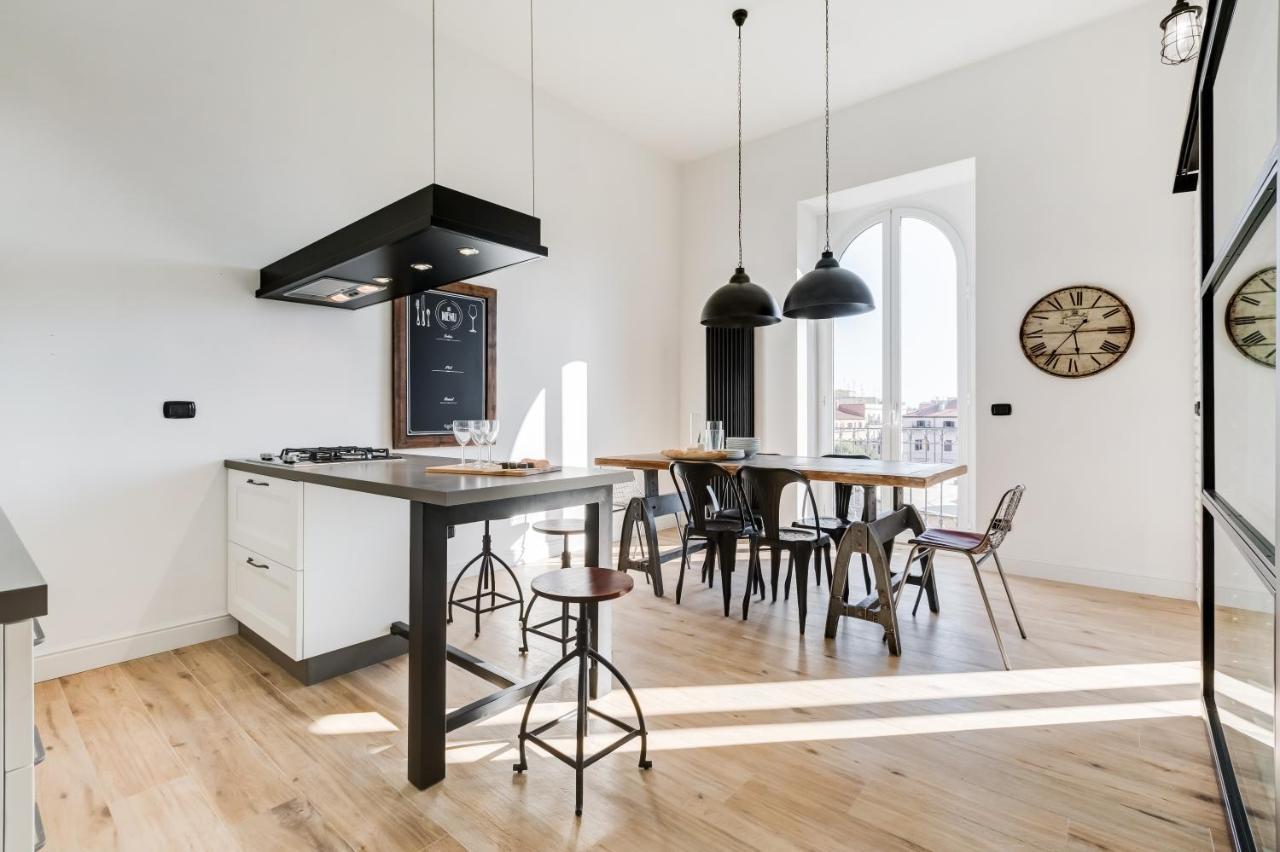 Bmga L Glam Industrial 3-Bed Apartment In Termini Rome Exterior photo