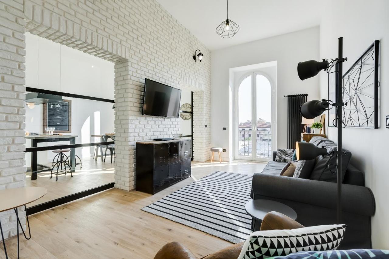 Bmga L Glam Industrial 3-Bed Apartment In Termini Rome Exterior photo